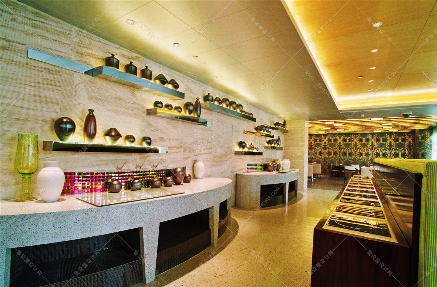 欧瑞锦江大酒店装饰工程(效果图)+施工图-3