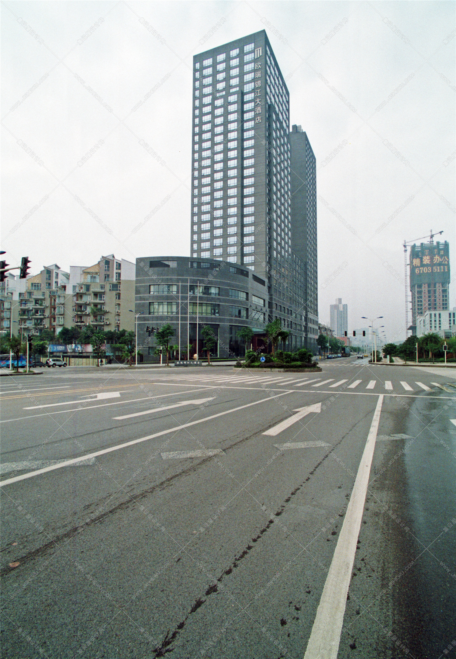 欧瑞锦江大酒店装饰工程(效果图)+施工图-12