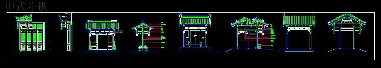 CAD平立面图库 最全最新的综合图库-14
