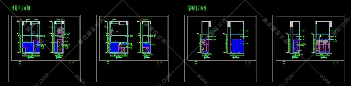 高文安一套会所及样板房施工图-11